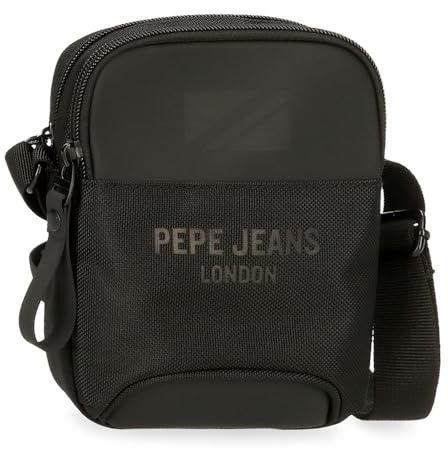 Pepe Jeans Bromley Petit sac à bandoulière vert 12 x 16 x 3,5 cm Polyester, vert, Talla única, Petit sac à bandoulière