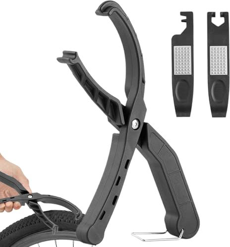 Reifenzange, Zange zum Entfernen von Fahrradreifen, Reifenheber für Handfelgen, Reifenheber – ergonomisches Reparaturwerkzeug, vielseitige Entfernungszange, tragbar für Radmuttern