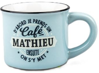 Générique Tasse expresso personnalisée - Mathieu
