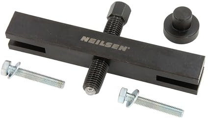 Neilsen CT6581 Crankshaft Pulley Puller OEM?204?158?01 &?205?295 for Compatible with Ford?2.0?EcoBlue TDCi, Removes Vibration Damper & Pulley for Timing Belt Access