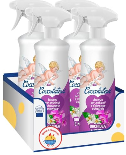 Essenza per ambienti spray – orchidea e neroli – 750 ml – Variazioni 4/8/12 Pezzi (4)