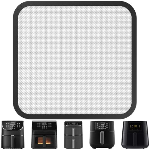 Grille Anti Eclaboussure Projection pour Air Fryer Cosori TurboBlaze 5,5L 6,0L 6,2 L, Philips HD9285/90 XXL 7,2L, HD9270/90 XL 6,2L, Moule Silicone Airfryer Accessoires