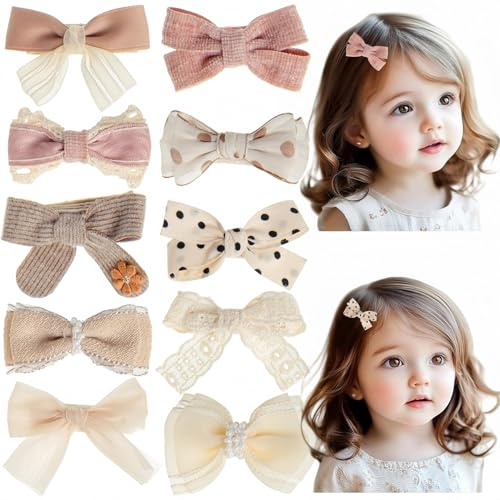 10 Stück Haarspange für Mädchen Haarschmuck für Mädchen Kinder Teenager Damen