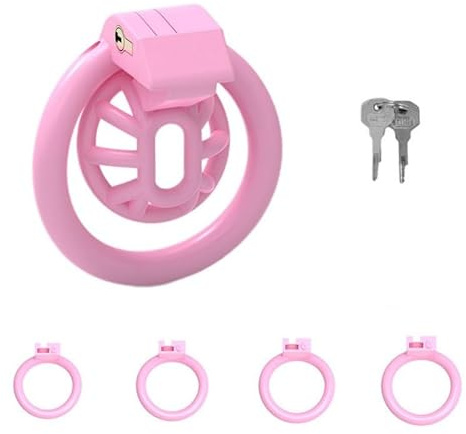QiKKago Accesorios Especiales De Jaula Protectora De Resina Deportiva Y De Fitness Rosa, con 4 Anillos, Ligeros Y CóModos, Mejoran La Eficacia De Combate - A - H13