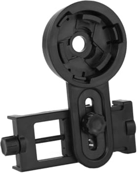 Smartphone Adapter Mount Telescope for Plastic Black Binoculars | Outer Diameter 26.4-46.4mm , Easy to Operate and Labor-saving 55-98mm Wide Fits Smartphones