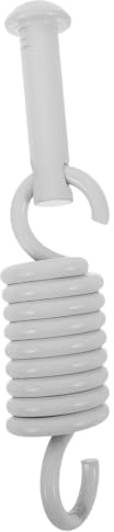 Yardenfun Pasador de Resorte para Silla Colgante de Hierro Blanco, Accesorio Seguro para Hamacas y Columpios de Balcón en Camping
