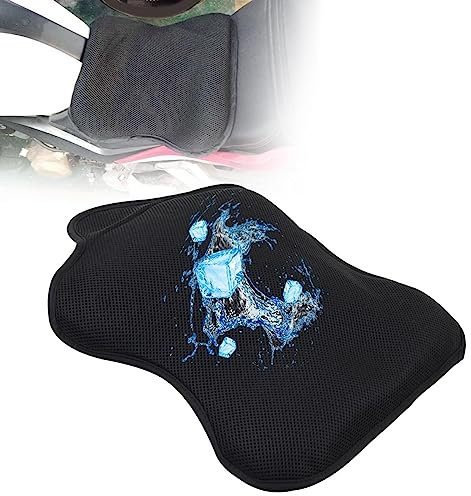 Accesorios De Motocicleta para BMW S1000RR HP4 S1000R S 1000 RR S1000 R XR S1000XR, Cojín Gel para Asiento, Cubierta Almohadilla Aire para Aliviar La Presión