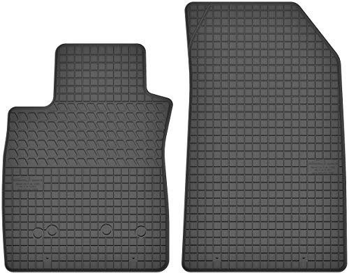 Gummimatten Vorne Gummi Fußmatten Satz für Renault Clio III (2005-2012) / Clio IV (ab 2012) - 2-teilig - Passgenau