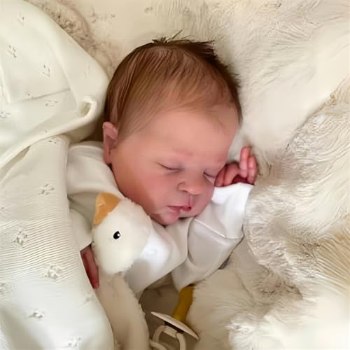 ZIYIUI 19inch 49cm Reborn Puppe Reborn Babys mädchen wie echte Babys silikon lebensechte babypuppe Toddler Junge günstig