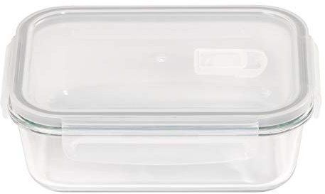 Tala 990ml Cook and Store Baking Dish, Glass Ovenproof Roasting Dish with Vented Airtight Snap Lock Lid, Oven-Safe and Microwave, Fridge, Freezer, Dishwasher Safe