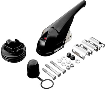 Attelage à Boule Knott KS30 avec stabilisateur pour remorque de 3000kg avec Timon Tubulaire de 35-50mm