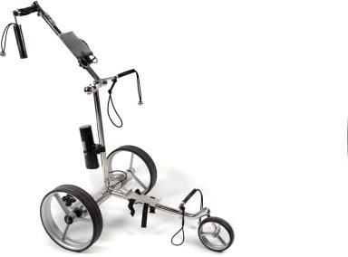 FREE RANGEFINDER worth € 249.00 from 01-11-25 to 30-11-25 | GT-HC9 BLACK EDITION polished stainless steel electric golf trolley (5 YEAR WARRANTY, foldable and demountable)
