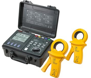 MASTECH MS2301/MS2302 MS2306 MS2308 Protable 0.01Ohm High Accuracy Digital Advanced Earth Ground Resistance Clamp Meter Tester Megohmmeter Earth Ground Resistance Tester(MS2308), GL-MS2308
