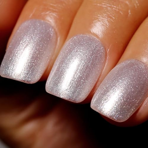 Firedeep Smalto Gel Bianco Perla 16ml Smalto Uv/Led Per Nail Art Fai Da Te In Casa
