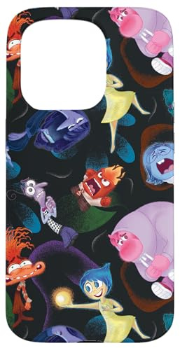 Disney and Pixar’s Inside Out 2 Painterly Emotions Custodia per iPhone 15 Pro