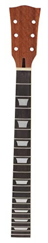 Gitarrenhals, DIY E-Gitarrenhals 22 Bünde Palisandergriffbrett für Liebhaber Elektronischer Gitarre