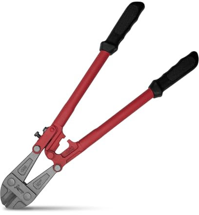 HOUSERAN Bolzenschneider 45,7 cm – Schwerlast-Drahtschneider für Zäune, Ketten, Schrauben und Schlösser, Metallschneider, Bowdenzugschneider