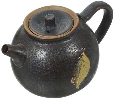 Cabilock Tetera De Cerámica Tetera Vintage Pequeña De Porcelana Hogar La Oficina Cocina Filtro Para Tés Especiales Pu-erh Kungfu
