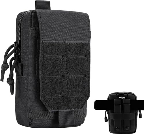 Kleine Universal Hüfttasche Für Handy,Taktische Hüfttaschen,Taktische Gürteltasche,Tasche Für Gürtel, Molle Tasche Klein,Handy Gürteltasche, Multifunktionale Handytasche Für Radfahren, Wandern