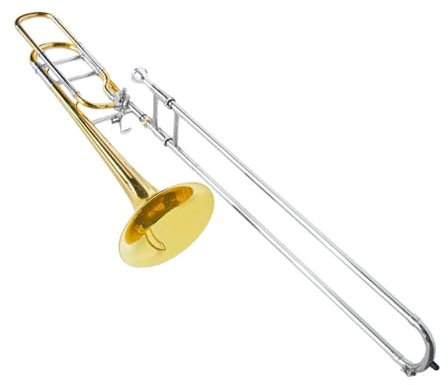 Trombón tenor en si bemol instrumento profesional para principiantes