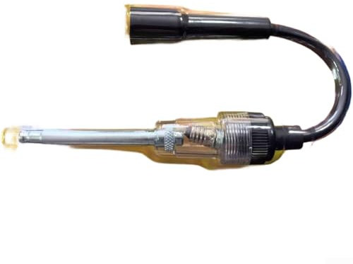 Probador de bobina de encendido para sistema de chispas de coche, herramienta de diagnóstico en línea con luz indicadora y carcasa de plástico ABS negro