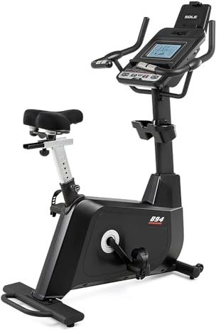 HAMMER Sole Ergometer B94 – Heimtrainer für Zuhause, App kompatibel mit Kinomap, Zwift & Sole, 12 kg Schwungmasse, 10 Programme, Hometrainer Fahrrad bis 135 kg