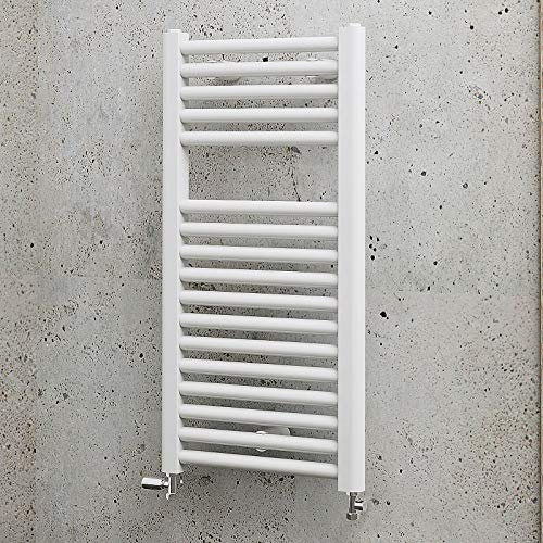 Schulte Badheizkörper München, 77 x 40 cm, 361 Watt Leistung, Anschluss unten, alpinweiß, Designheizkörper, H07640 04