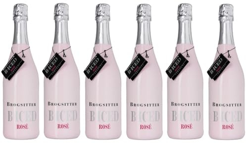 6x 0,75l - Brogsitter - B-ICED - Rosé - demi-sec - Deutschland - Rosé-Sekt halbtrocken