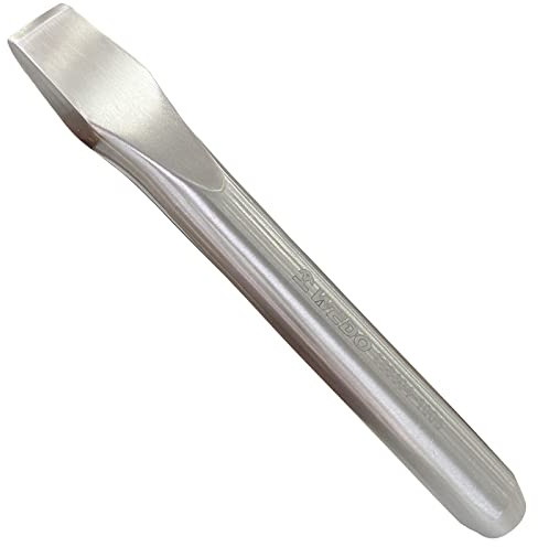 WEDO Cincel,Cortafríos de 20x200mm,Plano,Acero templado,acero inoxidable,anticorrosión, alta resistencia, superficie pulida, duradero, resistente al óxido,Cortafrío plano