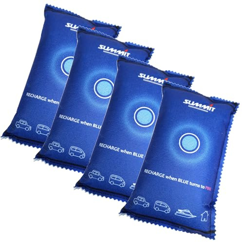 Reusable Car Dehumidifier Clear Windscreen Damp Moisture Absorbing Bag, Ideal for Car, Caravan, Motorhome, Campervan, Recharge in Microwave (4)