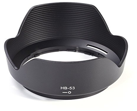 Bumdenuu HB53 Bayonet Lens Hood for Nikon -S Nikkor 24-120mm F / 4g ED VR DSLR Lens (Replace HB53)