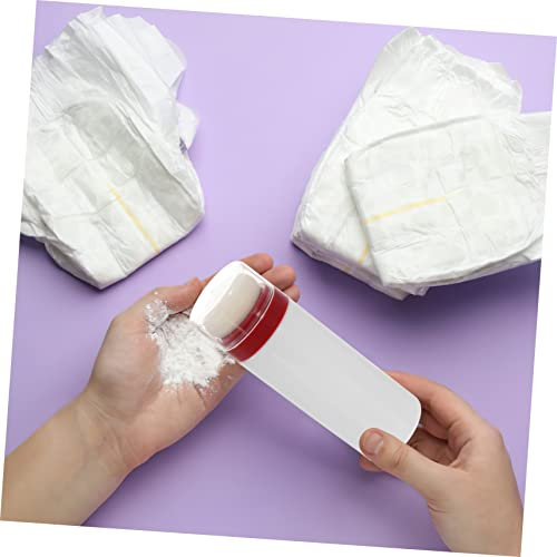 Abaodam 6stücke Babypuder Puff Boxen Tragbare Aufbewahrungsflasche Für Babypuder Sanfter Puderquaste Für Und Babygeschenke
