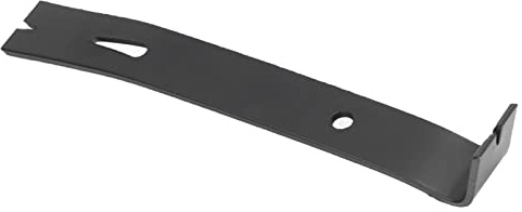 Brecheisen - Barra de palanca de acero al carbono con cuello rugoso, extractor de clavos, herramienta manual de acero al carbono para carpintería, hogar, barra de palanca negra