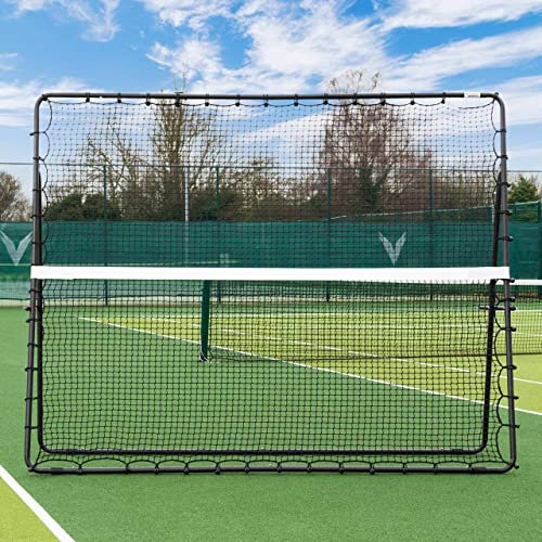 2,74 x 2,14 m Tennis-Trainingsnetz, freistehender Tennis-Trainings-Rebounder, tragbarer Tennis-Rebounder mit Tragetasche, ideal für Volleyball, Tennis und vieles mehr