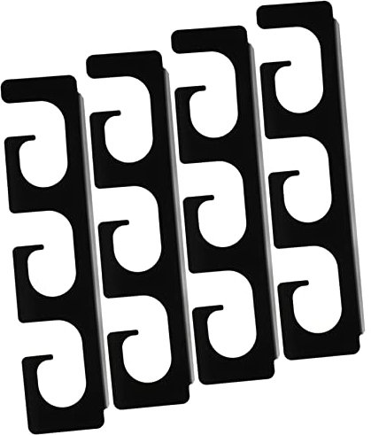 WESIEVYA 2paare Angelrutenhalter Decken Wandmontage Stabile Halterung Für Angelruten Robuster Stangenträger Für Innen Außenbereich Schwarz