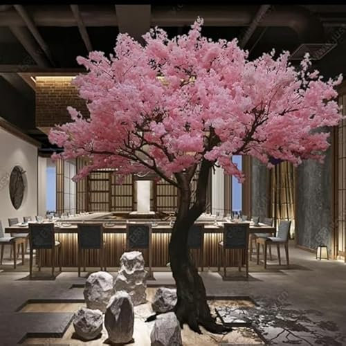 Simulation eines Kirschblütenbaums, Landschaftsbau, künstlicher Baum, Fiberglas-Seidenblume, künstliche Blume, Kirschblütenbaum, Hotel, Hochzeit, Internet-Promi, Einkaufszentrum, Simulation(1mx0.9m)