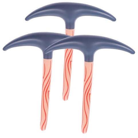 SOIMISS 3pezzi Piccone Gonfiabile in PVC Giocattolo Forma Piccone per Feste e Bomboniere da Divertente per Ragazzo