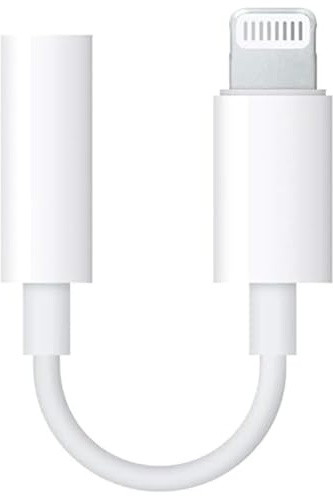 Kopfhörer Jack Adapter für iPhone【MFi Zertifiziert】Lightning zu 3,5 mm Headset Jack Dongle Aux Audio Adapter Dongle kompatibel mit iPhone 14 13 12 11 Pro Max XS XR X 8 7 6, Unterstützung Alle iOS