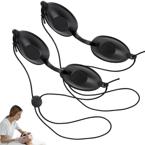 Zweierpackung BräUnungsmasken Solarium Brille,Schutzbrille Rotlichtlampe,Brille FüR Rotlichtlampe,Infrarot Schutzbrille,Rotlicht Schutzbrille,Geeignet FüR SchöNheitssalons,Sonnenstudios Und Orte