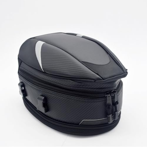 Motorrad Hecktasche für Ducati XDiavel 2016-2026 | Erweiterbare Motorrad Aufbewahrungstasche Motorrad Satteltasche Wasserdicht Zubehör,A