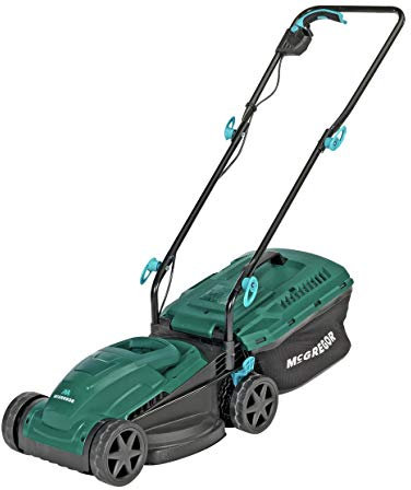 McGregor MER1232 32cm Corded Rotary Lawnmower - 1200W