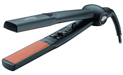 GAMMAPIU' Mystic Plancha de Pelo Profesional, 100% Made in Italy, Plancha con Revestimiento de Cerámica de Turmalina, Plancha de Pelo con Temperatura Ajustable y Calentamiento Rápido