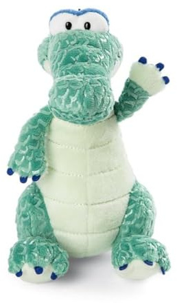 NICI Kuscheltier Krokodil Croco McDile 21cm – Nachhaltiges Plüschtier Krokodil für Mädchen, Jungen & Babys – Flauschiges Stofftier Krokodil zum Kuscheln & Spielen – Schmusetier der Wild Friends