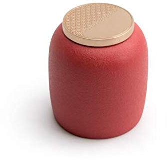 Cusstally Frascos de Almacenamiento de Estilo Chino Vintage, latas de latas de té, Tapas Selladas de Caddy de té Tradicional, hogar, Cocina, Comedor Caja de té Chino