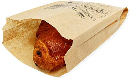 Sac à viennoiseries FBE Emballages (12+5x14)