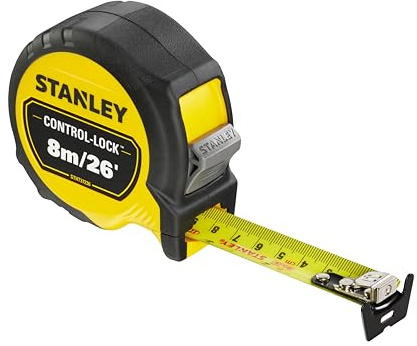 STANLEY Cinta de control de 8 m x 25 mm STHT37236-5
