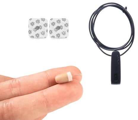 CooMax Oreillette Espion Bluetooth Invisible Casque sans Fil VIP Pro Microphone Examen - Micro Écouteur Espion Caché Appels Mobiles Oreille Tricher (Oreillette Espion VIP Pro Supermini Beige BT MI)