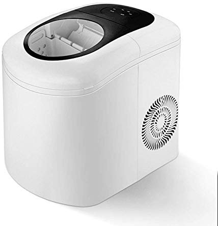 Máquina Automática Para Hacer Cubitos De Hielo Pequeña, 18Kg 24H, Máquina Para Hacer Cubitos De Hielo Silenciosa, Lista En 6 10 Minutos, Tanque De Agua De 2,2L