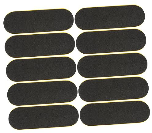 WOONEKY 10stücke Finger Skateboard Grip Tape Rutschfester Schaumstoff Selbstklebende Anti-rutsch-Beschichtung Für Sicheren Halt Für Fingerboards Und -projekte