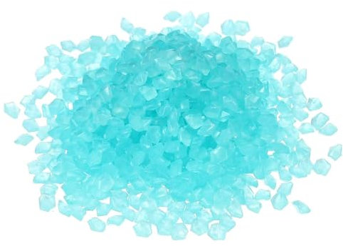 VIDSTW 250 G Ghiaia per Giardino Sassi da Giardino Pietra Luminosa Pietre Luminose da Giardino Decorazioni Acquario Ghiaia per Acquario Sassi Decorativi per Decorare Cortili o Interni (Blu)